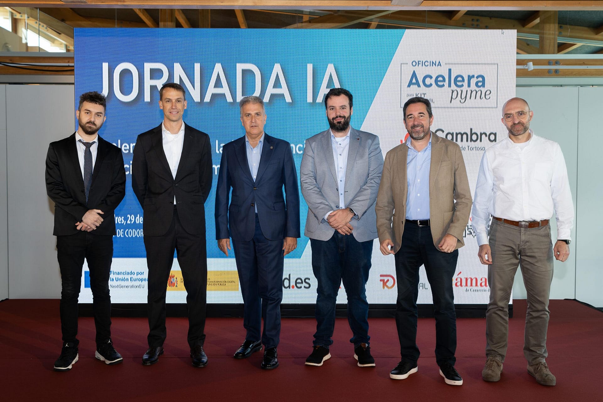 Jornada intel·ligència artificial Oficina Acelerapyme Cambra de comerç de Tortosa